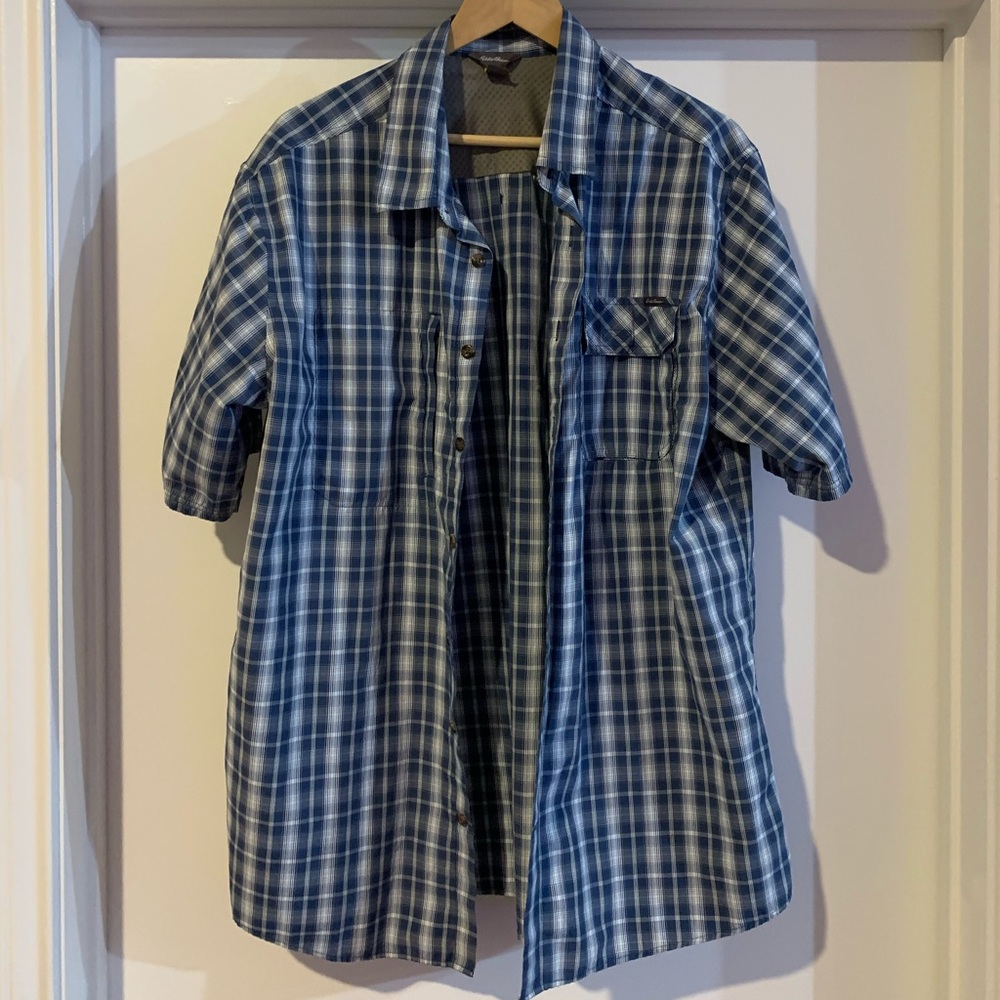 Eddie Bauer Button Down, Size TXL